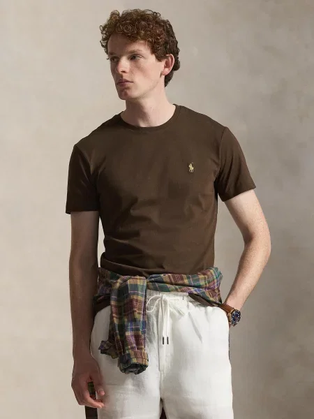 Polo Ralph Lauren Majica temno rjava