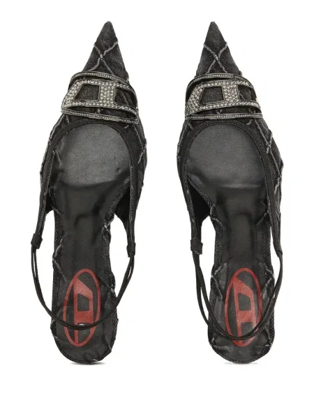 Pantofi cu toc Diesel negru