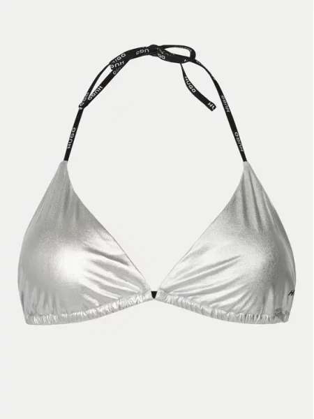 Gornji del bikini HUGO srebrna
