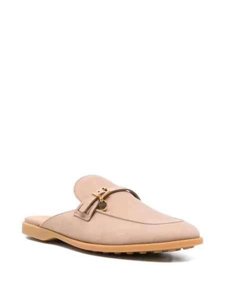 Papuci tip mules Tod's cu cataramă