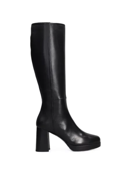 Cizme The Seller cu platformă negru