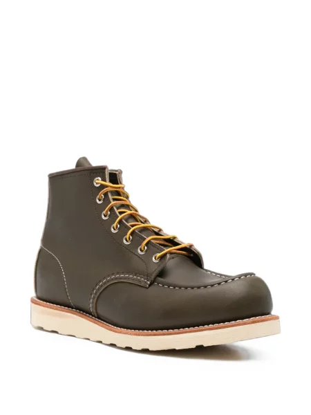 Botine Red Wing Shoes din piele roșu