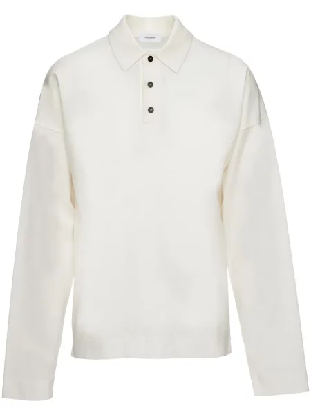 Polo Ferragamo alb