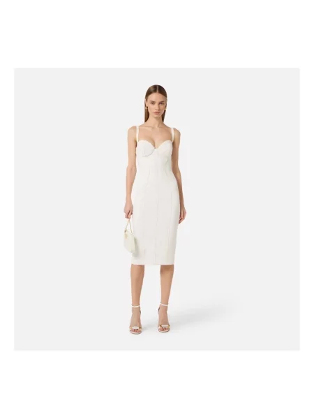 Elisabetta Franchi Rochie bej