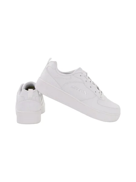 Sneakerși copii Skechers alb