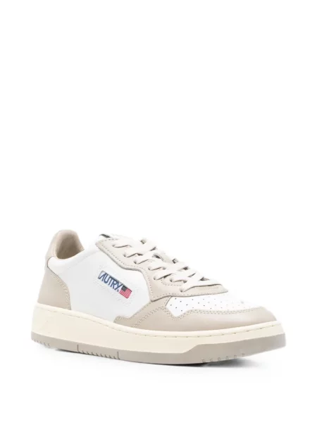Sneakerși Autry din piele alb