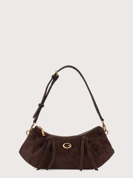 Geantă shopper Guess maro