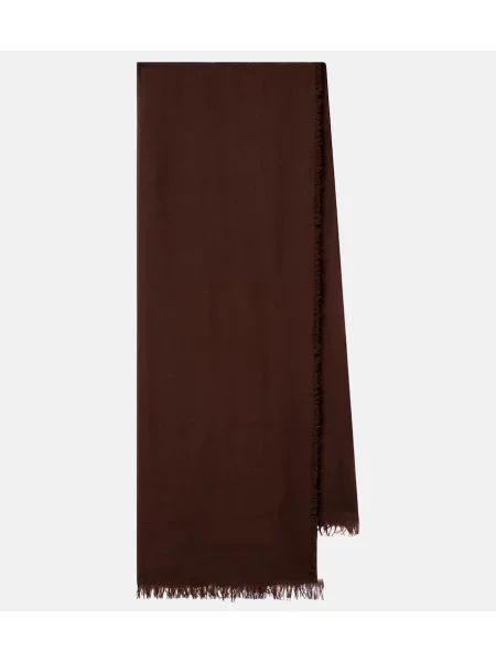 Fular Toteme de lână maro