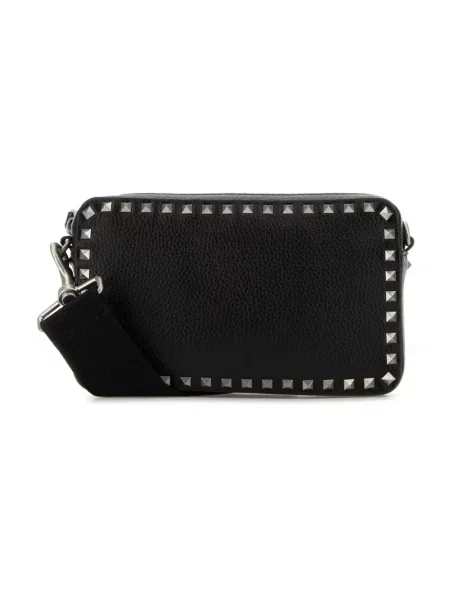 Torba crossbody Valentino Garavani skórzana czarna