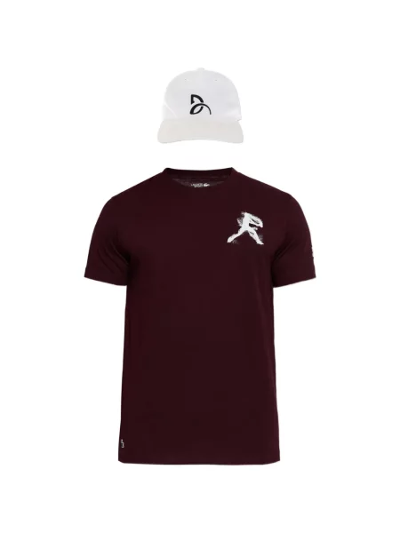 Tricou Lacoste cu imagine roșu
