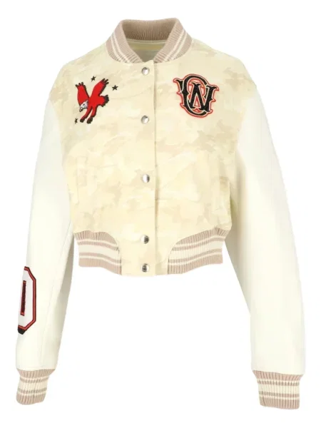 Kurtka bomber Off-white biały