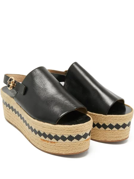 Espadrile Tory Burch din piele negru