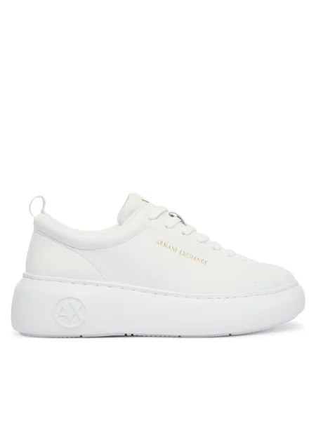 Sneakersy Armani Exchange białe