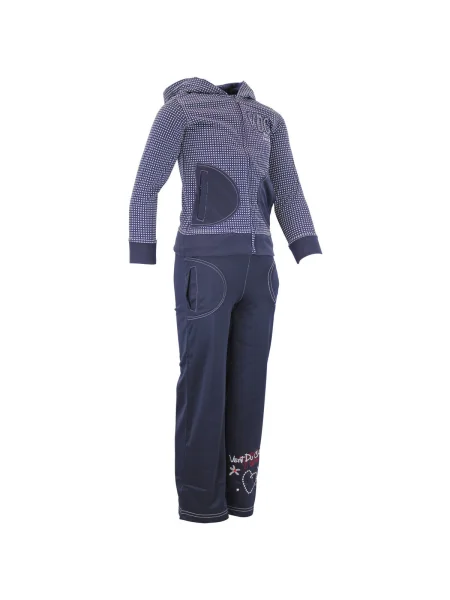 Pantaloni de jogging copii Miss Girly albastru