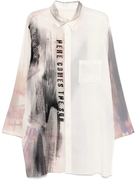 Cămașă Yohji Yamamoto cu imagine