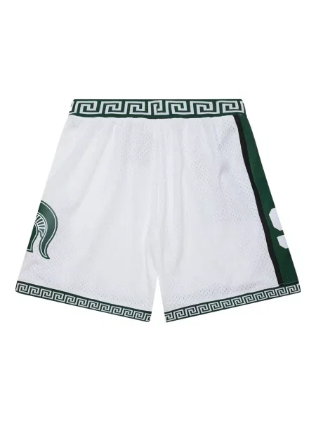 Pantaloni scurți Mitchell & Ness alb
