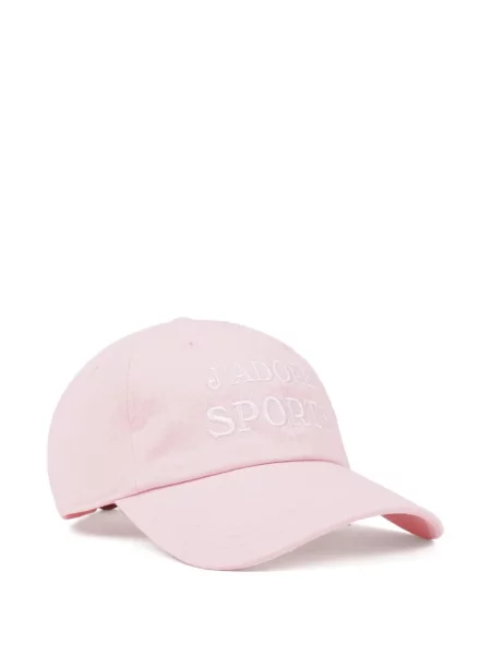 Κασκέτο Sporty & Rich με κέντημα ροζ