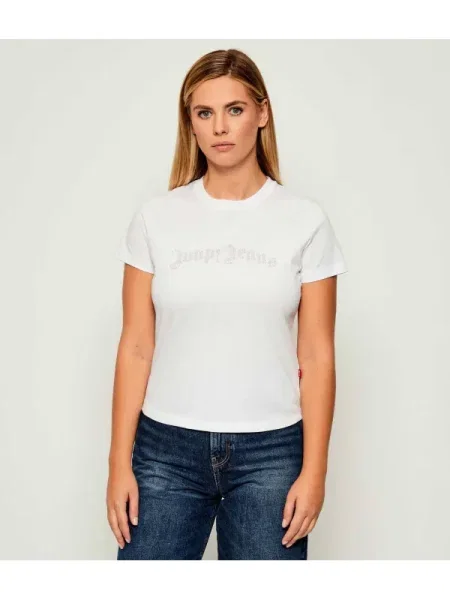 Joop! Jeans Tricou Tesmia alb