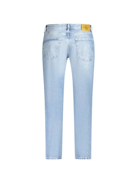 Zwężane dżinsy Calvin Klein Jeans zwężany niebieski