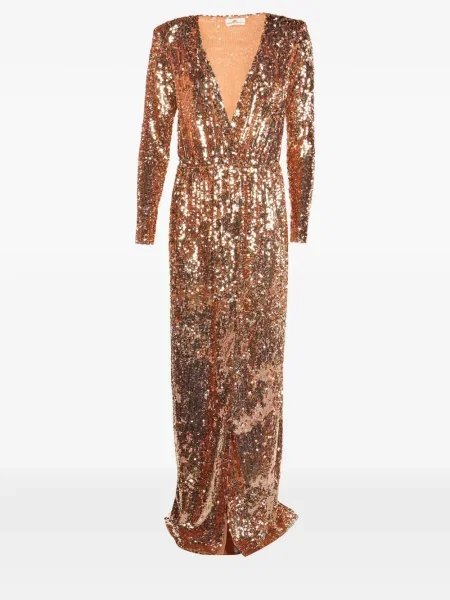 Rochie maxi Elisabetta Franchi cu paiete