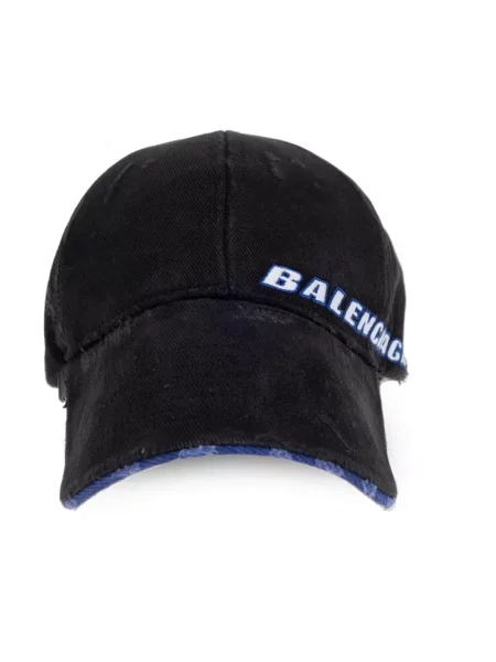 Czapka z daszkiem Balenciaga niebieska