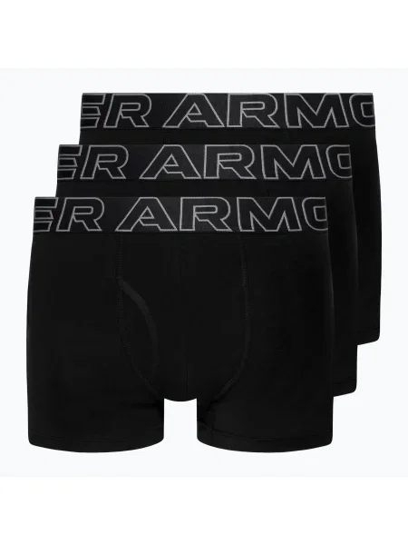 Olcsóbban. Férfi alsónemű Under Armour Perf Cotton 3 db black. Méret: S fekete