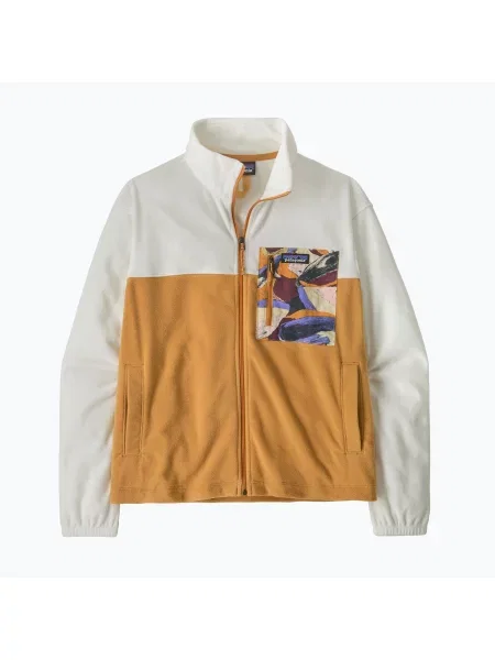 Bluză fleece pentru femei Patagonia Micro D Patch Pocket dried mango