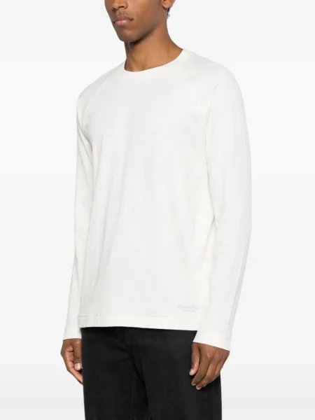 Tricou Marc O'polo lung alb