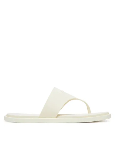 Джапанки Calvin Klein Toepost Tpu Slide Екрю