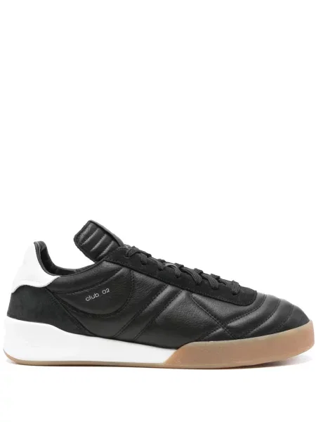 Sneakerși Courreges din piele negru