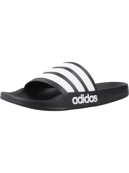 Klapki z detalami z logo model ‘ADILETTE SHOWER’ Adidas czarne