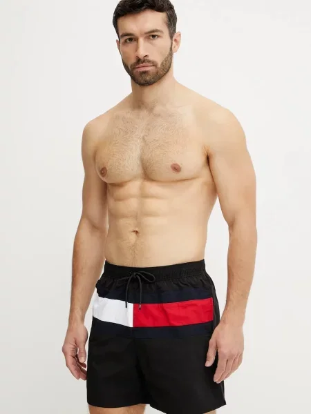 Kratke hlače za kupanje Tommy Hilfiger crna
