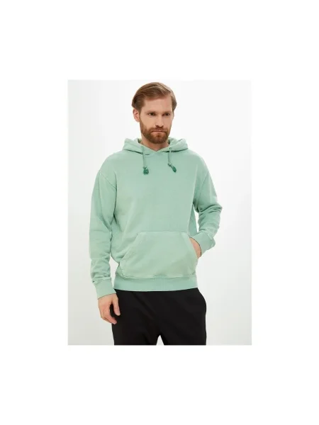 Kapucnis szvetter Reebok Sport fekete