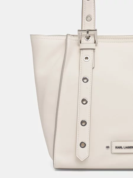 Кожаная сумка шоппер Karl Lagerfeld