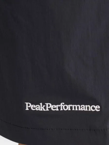 Slip de baie Peak Performance cu broderie cu cordon negru
