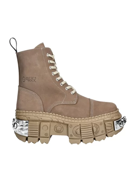 Buty do kostki New Rock brązowe