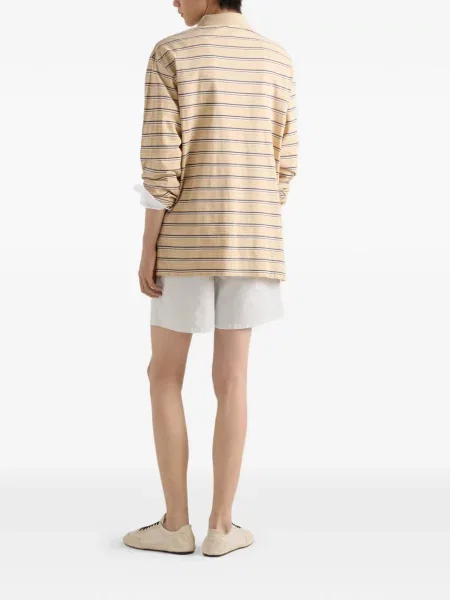 Tricou polo Prada cu dungi