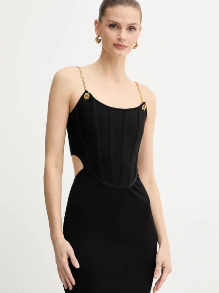 Сукня Marciano Guess AISHA maxi облягаюча чорний
