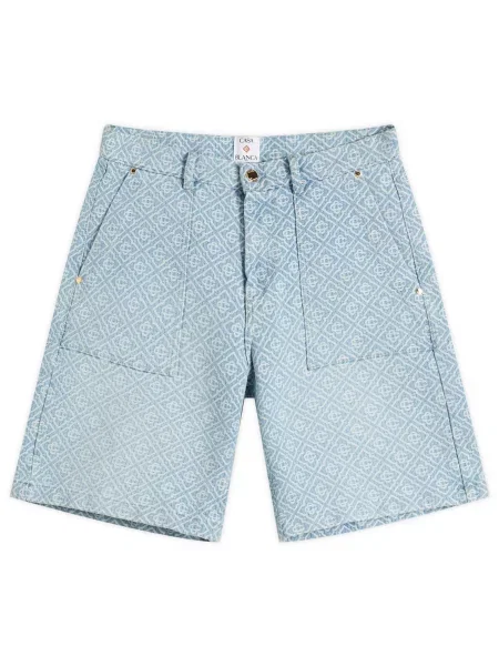 Szorty jeansowe Casablanca niebieskie