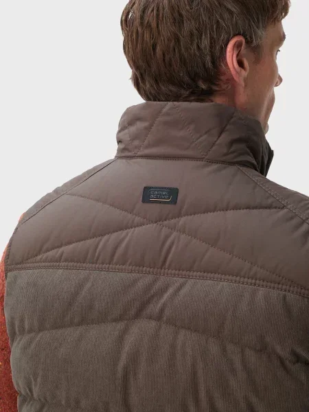 Вельветовий жилет Camel Active коричневий