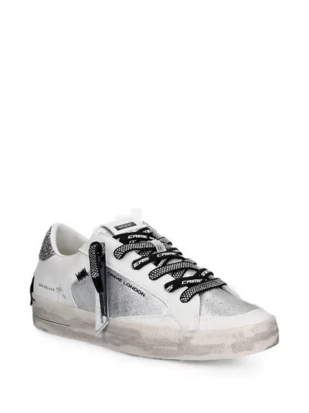 Sneakerși Crime London alb