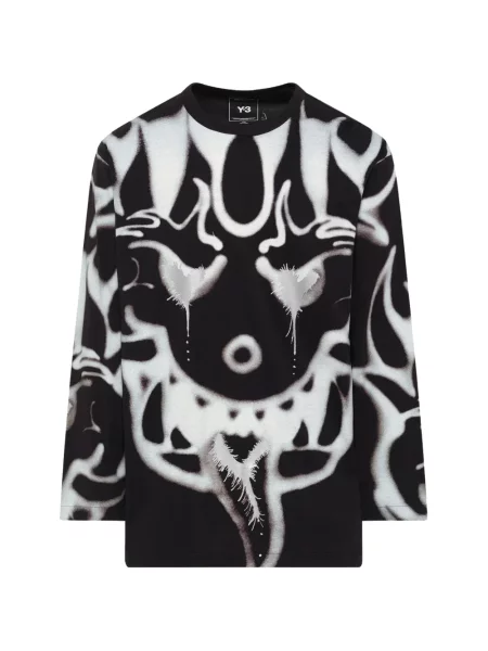 Lung tricou Y-3 negru