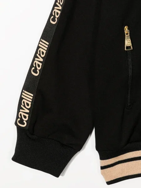 Sweter dziecięcy Roberto Cavalli czarny
