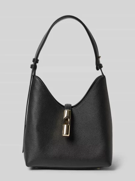 Torebka z prawdziwej skóry model GOCCIA' Furla czarna