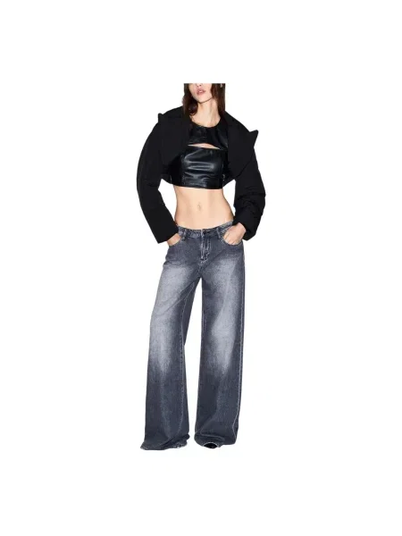 Blugi Eax cu 5 buzunare gri