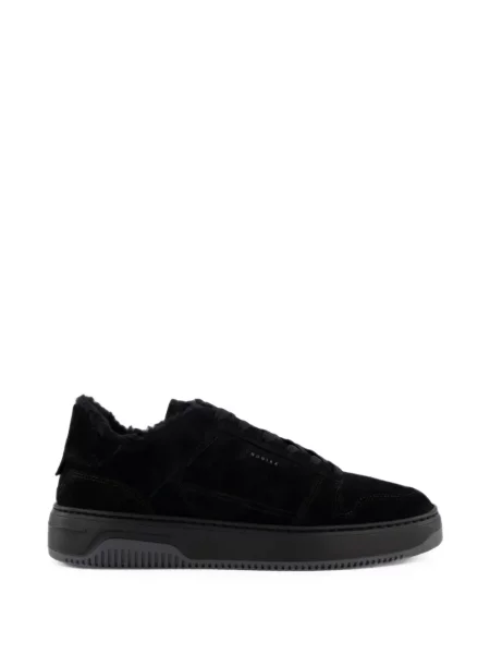 Sneakerși Nubikk cu blană negru