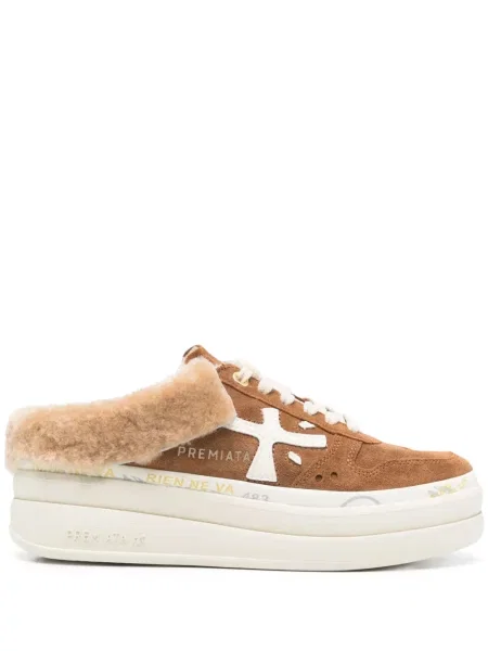 Sneakerși Premiata maro