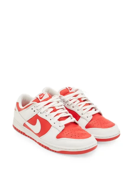 Sneakerși Nike Dunk din piele roșu