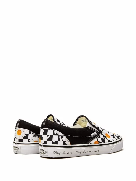 Slip on klasické tenisky Vans bílé