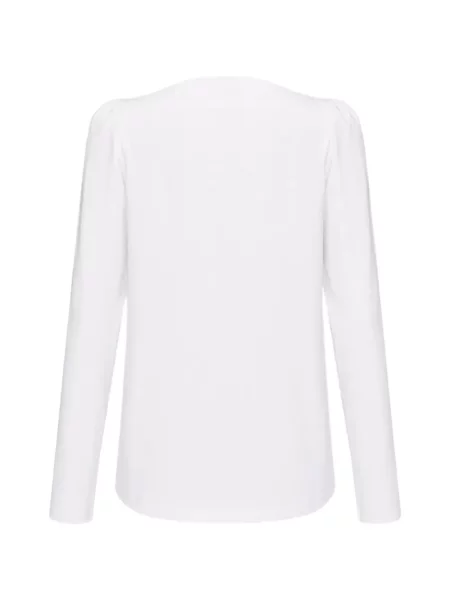 Tricou Pushbutton alb